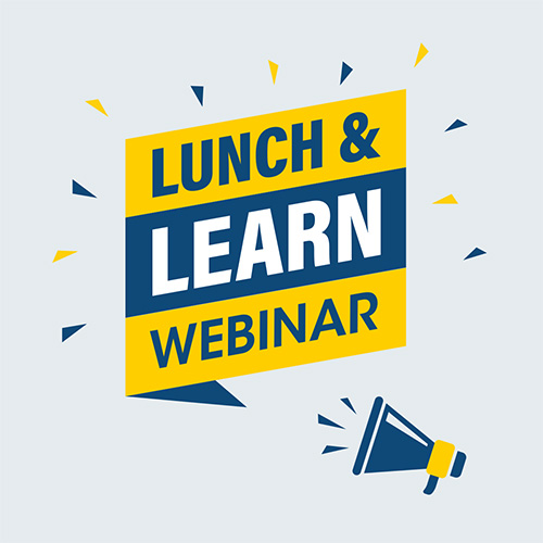 lunch and learn webinar graphic